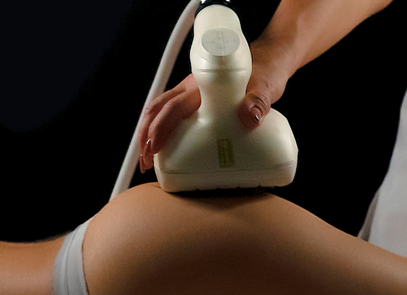T-Shape 2 endodermic vacuum massage treatment